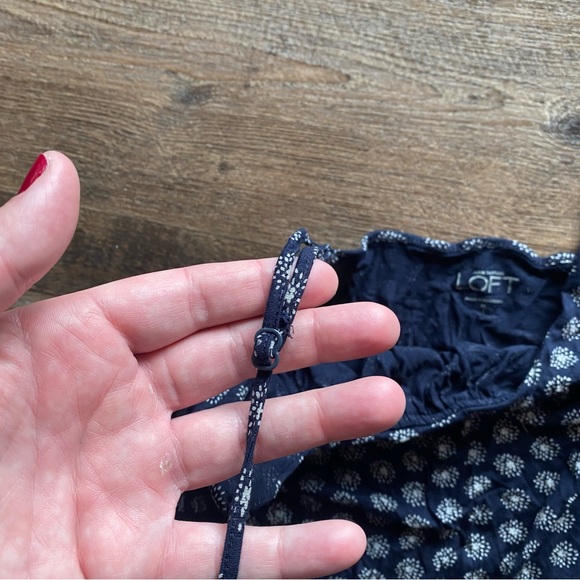 Ann Taylor Loft Patterned Tank Top - Picture 7 of 9